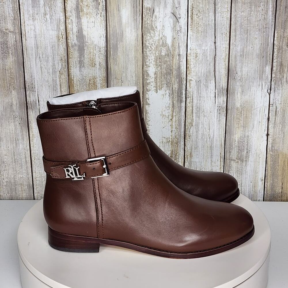 New - Lauren Ralph Lauren Women's Brooke Casual Booties - Size 6 B - Picture 2 of 10